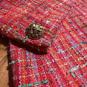 Vintage Aquascutum Pink Bouclé Tweed Jacket Chanel Style Made in England
